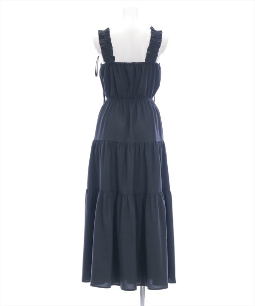 clear（クリア）の「リボンフリルキャミワンピース[着回し力抜群 ガーリー レイヤード]≪SS新作≫（ワンピース・レディース・ブラウン系その他/ブラック/レッド系その他3・F）」の6枚目の写真