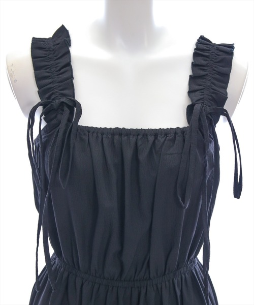 clear（クリア）の「リボンフリルキャミワンピース[着回し力抜群 ガーリー レイヤード]≪SS新作≫（ワンピース・レディース・ブラウン系その他/ブラック/レッド系その他3・F）」の19枚目の写真