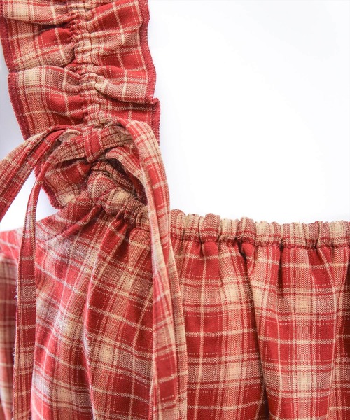 clear（クリア）の「リボンフリルキャミワンピース[着回し力抜群 ガーリー レイヤード]≪SS新作≫（ワンピース・レディース・ブラウン系その他/ブラック/レッド系その他3・F）」の15枚目の写真