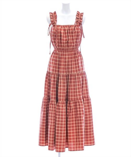 clear（クリア）の「リボンフリルキャミワンピース[着回し力抜群 ガーリー レイヤード]≪SS新作≫（ワンピース・レディース・ブラウン系その他/ブラック/レッド系その他3・F）」の18枚目の写真