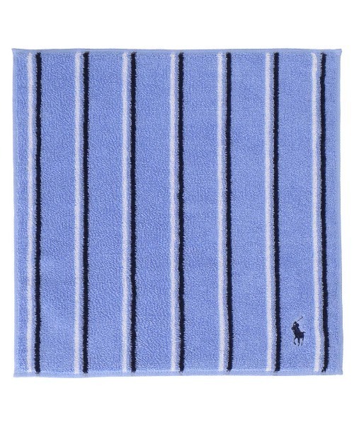 POLO RALPH LAUREN（ポロ ラルフ ローレン）の「メンズ タオルハンカチ ラージサイズ（ハンカチ/ハンドタオル・メンズ・ネイビー/アイボリー/サックスブルー・FREE）」の5枚目の写真