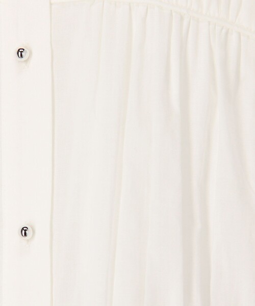 MICO COULIER（ミコクリエ）の「60ボイルローンブラウス（シャツ/ブラウス・レディース・ブラック/レッド/オフホワイト・38）」の15枚目の写真