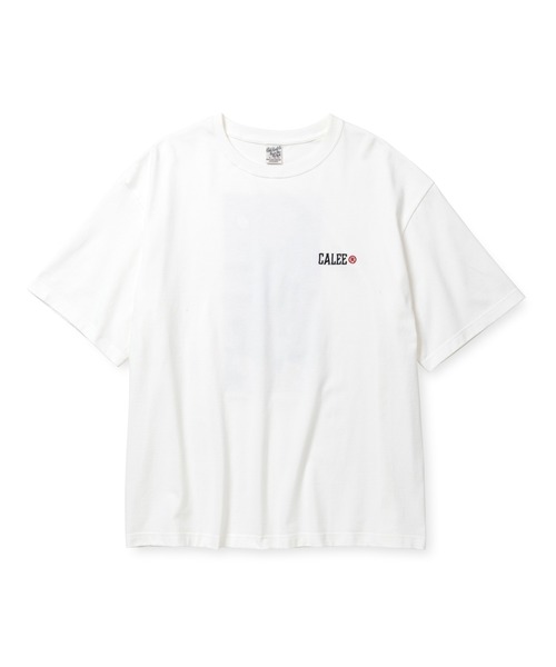 CALEE（キャリー）の「× MIHO MURAKAMI DROP SHOULDER PRINT TEE（Tシャツ/カットソー・メンズ・ホワイト系その他/ホワイト系その他2/ホワイト系その他3・X-LARGE/LARGE/MEDIUM/SMALL）」の4枚目の写真