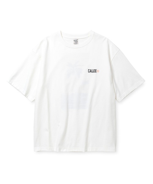 CALEE（キャリー）の「× MIHO MURAKAMI DROP SHOULDER PRINT TEE（Tシャツ/カットソー・メンズ・ホワイト系その他/ホワイト系その他2/ホワイト系その他3・X-LARGE/LARGE/MEDIUM/SMALL）」の7枚目の写真