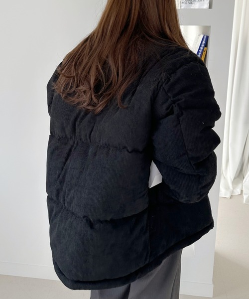 U.S. POLO ASSN.(ユーエスポロアッスン)の「U.S. POLO ASSN コーデュロイ 中綿 ジャケット(ダウンジャケット/コート・レディース・ブラック/カーキ/オフホワイト/ブラウン・M/S)」の17枚目の写真