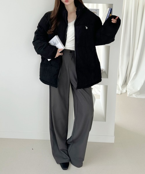 セール】U.S. POLO ASSN コーデュロイ 中綿 ジャケット（ダウン