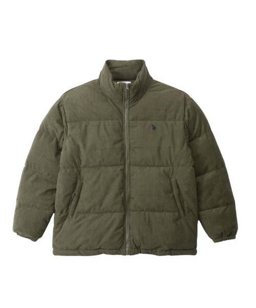 U.S. POLO ASSN.(ユーエスポロアッスン)の「U.S. POLO ASSN コーデュロイ 中綿 ジャケット(ダウンジャケット/コート・レディース・ブラック/カーキ/オフホワイト/ブラウン・M/S)」の5枚目の写真