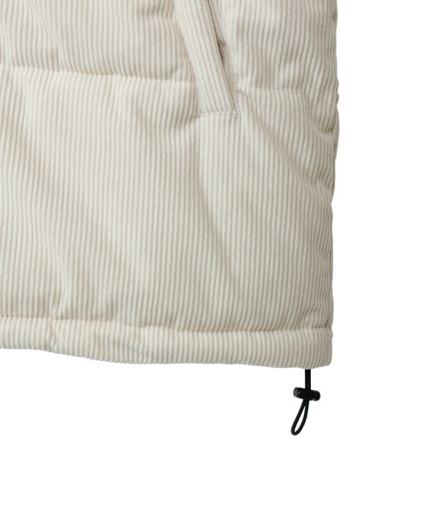 U.S. POLO ASSN.(ユーエスポロアッスン)の「U.S. POLO ASSN コーデュロイ 中綿 ジャケット(ダウンジャケット/コート・レディース・ブラック/カーキ/オフホワイト/ブラウン・M/S)」の12枚目の写真
