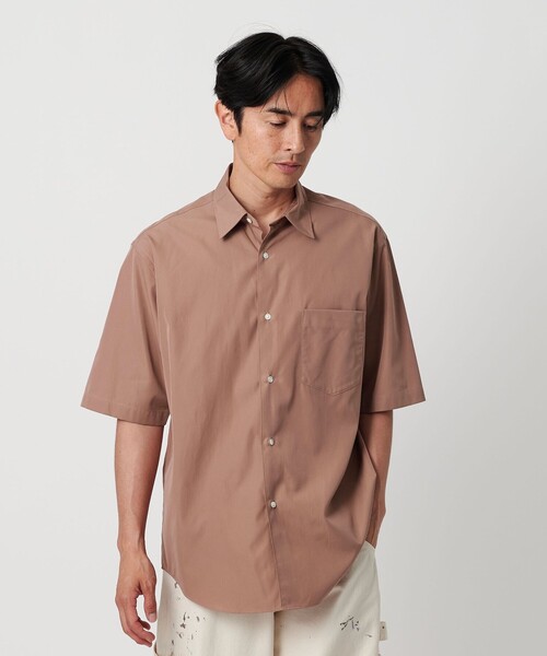 BEAUTY&YOUTH UNITED ARROWS（ビューティーアンドユースユナイテッドアローズ）の「HI-LINE 120/2 ブロード レギュラーカラー シャツ（シャツ/ブラウス・メンズ・コバルトブルー/ネイビー/ライトピンク/オフホワイト・S/XL/L/M）」の8枚目の写真