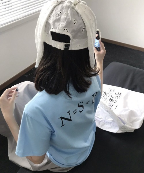 VIBGYOR(ヴィブジョー)の「【LAMPOON】うさ耳レースキャップ(キャップ・レディース・ホワイト・FREE)」の2枚目の写真