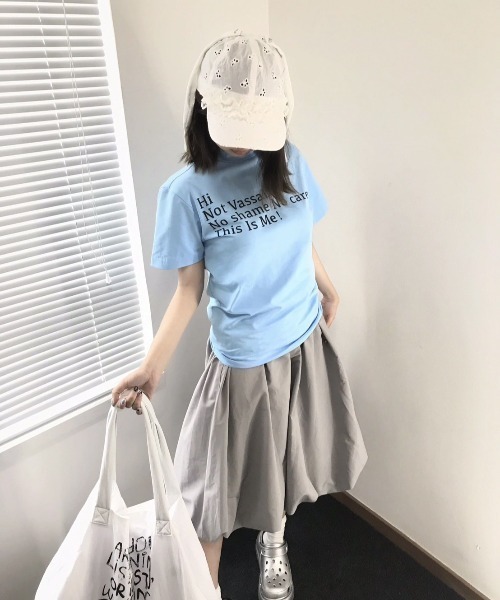 VIBGYOR(ヴィブジョー)の「【LAMPOON】うさ耳レースキャップ(キャップ・レディース・ホワイト・FREE)」の6枚目の写真