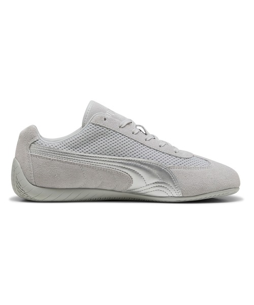 PUMA(プーマ)の「PUMA/プーマ レディース スニーカー 韓国 シルバー SPEEDCAT PREMIUM スピードキャット 403902(スニーカー・レディース・ライトグレー/アイボリー/ピンク・25.0cm/24.5cm/24.0cm/23.5cm/23.0cm)」の5枚目の写真