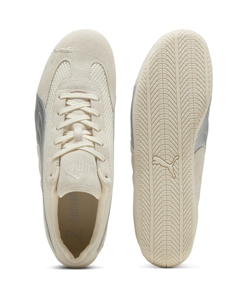 PUMA(プーマ)の「PUMA/プーマ レディース スニーカー 韓国 シルバー SPEEDCAT PREMIUM スピードキャット 403902(スニーカー・レディース・ライトグレー/アイボリー/ピンク・25.0cm/24.5cm/24.0cm/23.5cm/23.0cm)」の11枚目の写真