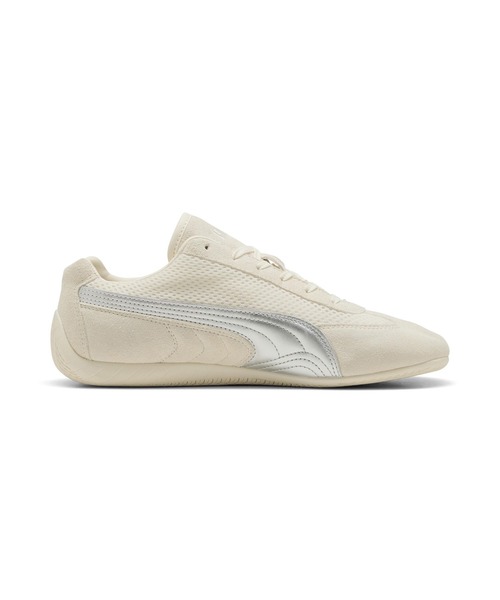 PUMA(プーマ)の「PUMA/プーマ レディース スニーカー 韓国 シルバー SPEEDCAT PREMIUM スピードキャット 403902(スニーカー・レディース・ライトグレー/アイボリー/ピンク・25.0cm/24.5cm/24.0cm/23.5cm/23.0cm)」の10枚目の写真