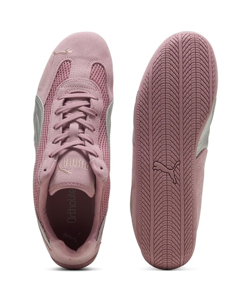 PUMA(プーマ)の「PUMA/プーマ レディース スニーカー 韓国 シルバー SPEEDCAT PREMIUM スピードキャット 403902(スニーカー・レディース・ライトグレー/アイボリー/ピンク・25.0cm/24.5cm/24.0cm/23.5cm/23.0cm)」の16枚目の写真