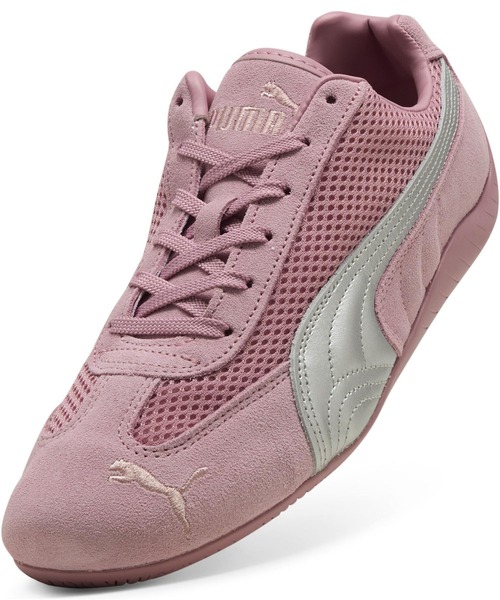 PUMA(プーマ)の「PUMA/プーマ レディース スニーカー 韓国 シルバー SPEEDCAT PREMIUM スピードキャット 403902(スニーカー・レディース・ライトグレー/アイボリー/ピンク・25.0cm/24.5cm/24.0cm/23.5cm/23.0cm)」の17枚目の写真