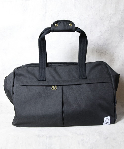 ８(eight)（エイト）の「ボストンバッグ（ボストンバッグ・メンズ・ブラック/ネイビー/グレー・FREE）」の2枚目の写真