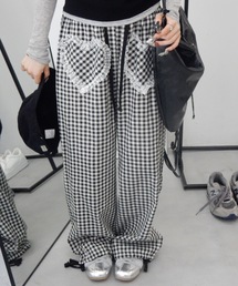 Birthday room(o[XfC[)̃tn[g`FbNPT/Frill Heart Check Pants(̑pc)