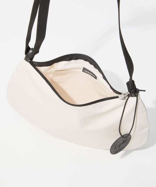 Jack Gomme（ジャックゴム）の「JACK GOMME Paris FILO LIGHT SHOULDER BAG ジャックゴム パリス フィーロ ショルダーバッグ（ショルダーバッグ・レディース・ホワイト系1/ベージュ系1・FREE）」の8枚目の写真