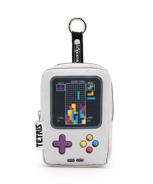 【新品未使用】　レスポートサック　テトリス　ポーチ TETRIS KEY RINGテトリスチャーム（ポーチ）｜LeSportsac