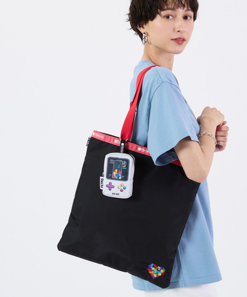 TETRIS KEY RING テトリスチャーム（ポーチ）｜LeSportsac