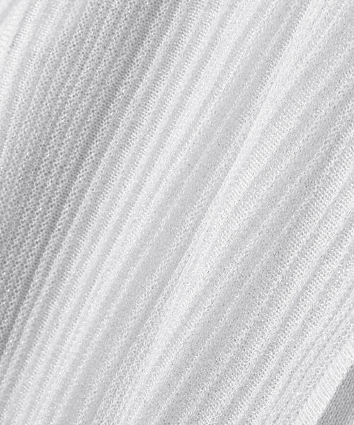 PROPORTION BODY DRESSING（プロポーションボディドレッシング）の「シアーリブニットアンサンブル / 1215270704（アンサンブル・レディース・ホワイト/グレー/ベージュ・FREE）」の10枚目の写真