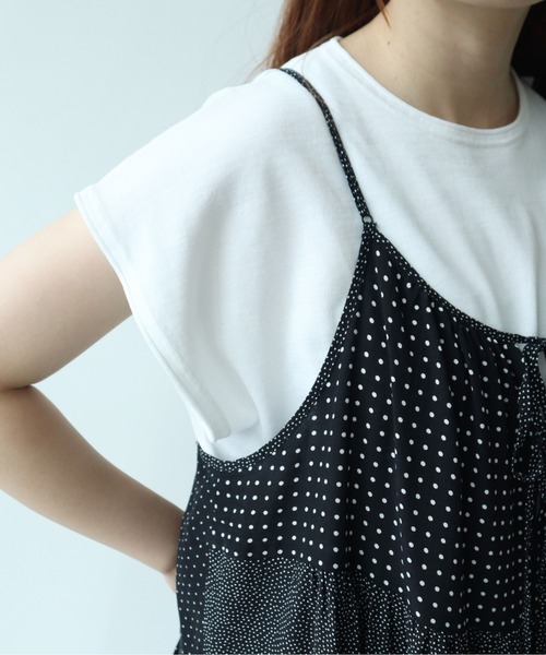 yuni(ユニ )の「dot print jumper スカート(ジャンパースカート・レディース・ブラック系その他4/ブラック系その他3/ブラック系その他2・FREE)」の15枚目の写真