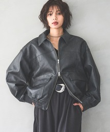 PAGEBOY | WZIPヴィンテージブルゾン【3color・2size】(ブルゾン)