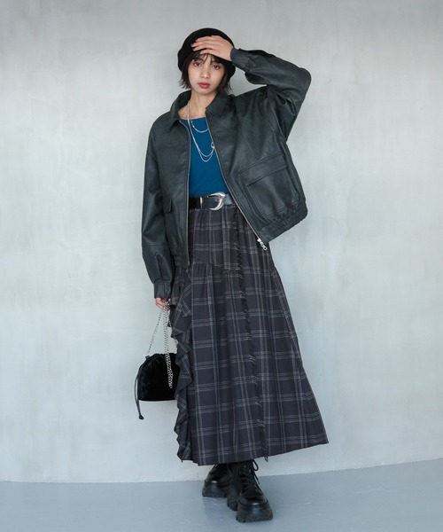 セール】WZIPヴィンテージレザーブルゾン【スエードorレザー2