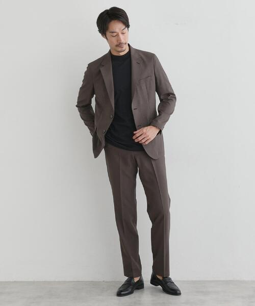 TAKEO KIKUCHI(タケオキクチ)の「【COOL CITY WEAR】アーバンクール パンツ /接触冷感・吸水速乾(スラックス・メンズ・ダークブラウン/サンドベージュ/ネイビー・02/03/04)」の13枚目の写真