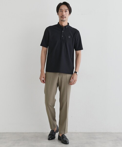 TAKEO KIKUCHI(タケオキクチ)の「【COOL CITY WEAR】アーバンクール パンツ /接触冷感・吸水速乾(スラックス・メンズ・ダークブラウン/サンドベージュ/ネイビー・02/03/04)」の16枚目の写真