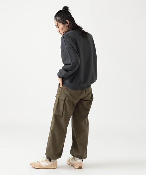 B:MING by BEAMS（ビーミングバイビームス）の「パッチワーク ロゴ スウェット（スウェット・レディース・チャコールグレー/ライトグレー/ピンク・ONE SIZE）」の8枚目の写真