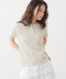 FCMM(GtV[GG)FLOWER PATTERN THERMAL TOPS / ԕT[}gbvX(TVc/Jbg\[)