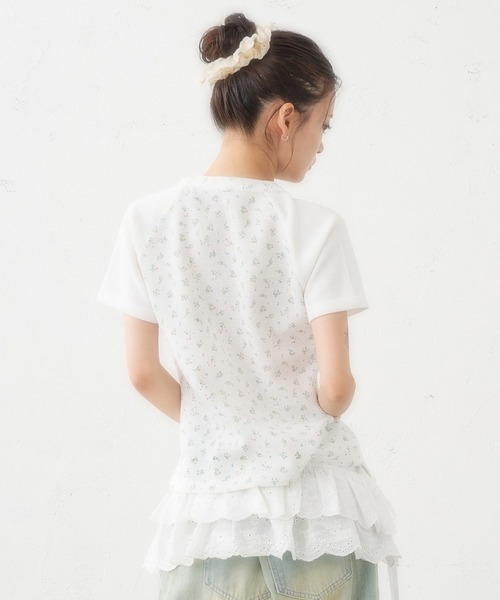 FCMM（エフシーエムエム）の「FLOWER PATTERN THERMAL TOPS / 花柄