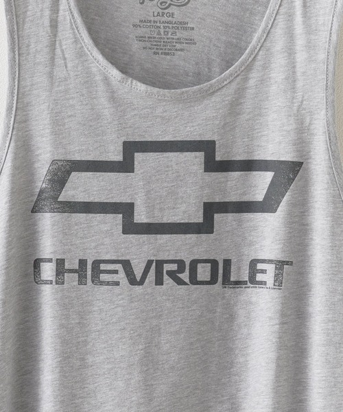 ROOPTOKYO（ループトウキョウ）の「CHEVROLET LOGO TANK MENS TANK タンクトップ（タンクトップ・メンズ・グレー・M/L/XL）」の3枚目の写真