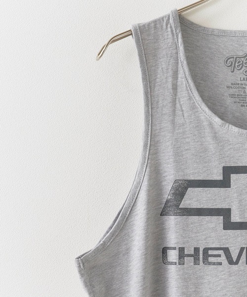ROOPTOKYO（ループトウキョウ）の「CHEVROLET LOGO TANK MENS TANK タンクトップ（タンクトップ・メンズ・グレー・M/L/XL）」の4枚目の写真