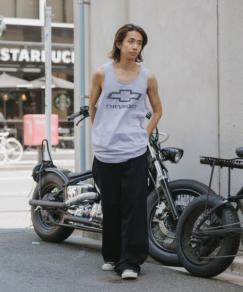 ROOPTOKYO（ループトウキョウ）の「CHEVROLET LOGO TANK MENS TANK タンクトップ（タンクトップ・メンズ・グレー・M/L/XL）」の12枚目の写真