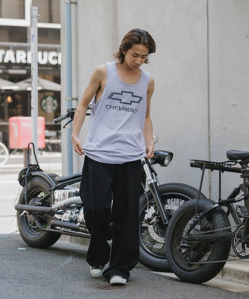 ROOPTOKYO（ループトウキョウ）の「CHEVROLET LOGO TANK MENS TANK タンクトップ（タンクトップ・メンズ・グレー・M/L/XL）」の13枚目の写真