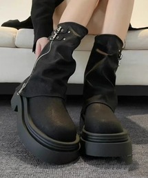 Silly | ルーズフィット厚底ブーツ(ブーツ)