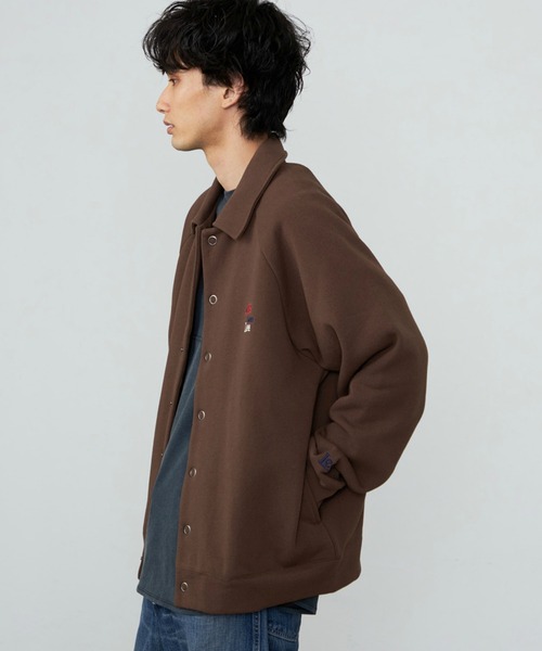 Lee（リー）の「Lee/リー スウェットカーディガン 裏起毛（スウェット・メンズ・ブラウン/カーキ/ネイビー・SMALL/MEDIUM/LARGE/X-LARGE）」の14枚目の写真