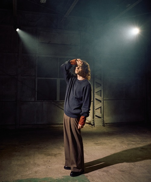 ニットスウェットセットアップ casper john CASPER JOHN（キャスパージョン）の「Handcraft sweat/ハンドクラフトスウェット（スウェット）」  - 完売品　　casper john Handcraft sweat