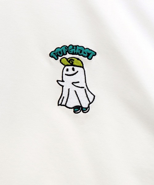 Burner（バーナー）の「【GROOVY STORE】ワイド ストレッチ素材 刺繍＆プリント ロングスリーブTシャツ（Tシャツ/カットソー・メンズ・A/H/C/D/E/F/B/G・M/L/LL）」の13枚目の写真