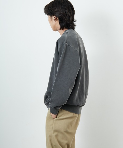 GOOD ROCK SPEED（グッドロックスピード）の「[GOOD ROCK SPEED/グッドロックスピード] 別注 NIRVANA フロッキープリントスウェット（スウェット・レディース・チャコールグレー・M/L/XL）」の17枚目の写真