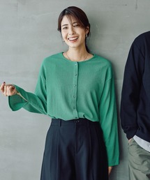 FOUND GOOD | シャーリングカットカーデ(カーディガン/ボレロ)