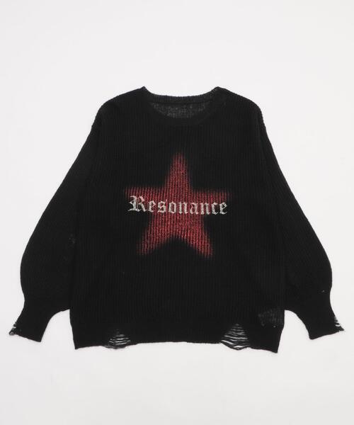 WEGO（ウィゴー）の「WEGO/モヘアタッチスターBIGニット（ニット/セーター・レディース・グレー/ピンク/ブラック・FREE）」の18枚目の写真