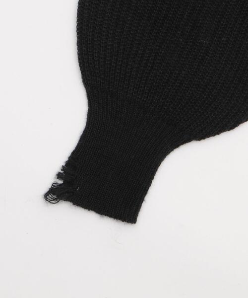 WEGO（ウィゴー）の「WEGO/モヘアタッチスターBIGニット（ニット/セーター・レディース・グレー/ピンク/ブラック・FREE）」の22枚目の写真