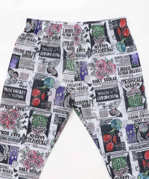 ScoLar（スカラー）の「153604：ラメニットソー3柄展開レギンス（その他パンツ・レディース・ベージュ/オフホワイト/ブラック・M）」の11枚目の写真