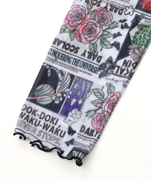 ScoLar（スカラー）の「153604：ラメニットソー3柄展開レギンス（その他パンツ・レディース・ベージュ/オフホワイト/ブラック・M）」の12枚目の写真