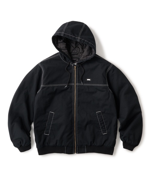 WASHED CANVAS HOODED JACKET（その他アウター）｜FTC（エフティーシー