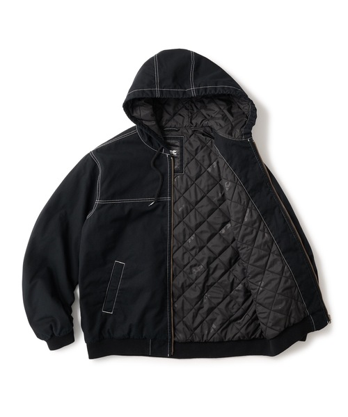 WASHED CANVAS HOODED JACKET（その他アウター）｜FTC（エフティーシー